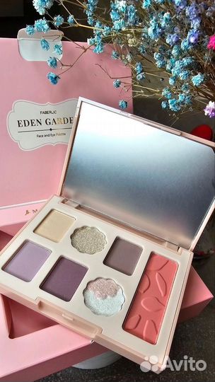 Палетка для лица и глаз Eden Garden