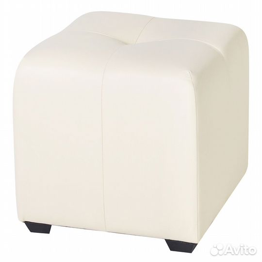 Пуф Николь Светло-Бежевый экокожа