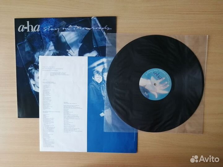 LP A-ha “Stay On These Roads» Germany Mint 1989