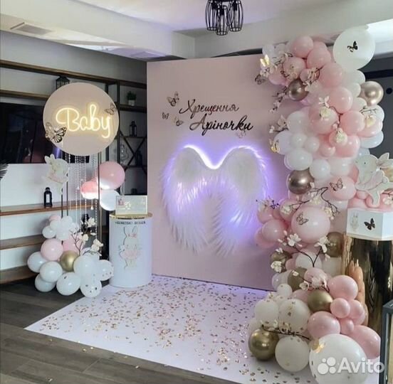 Фотозона на крещение