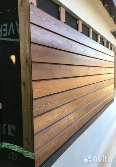 Планкен скошенный лиственница LES-9391