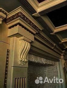 Деревянный потолок из массива дерева