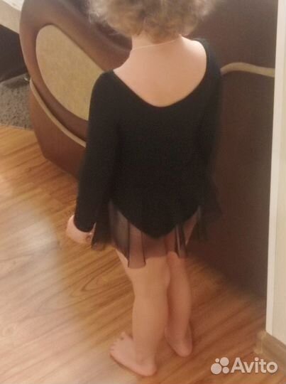 Купальник гимнастический с юбкой