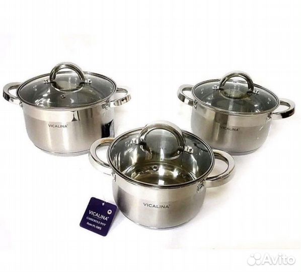 Кастрюля из нержавейки