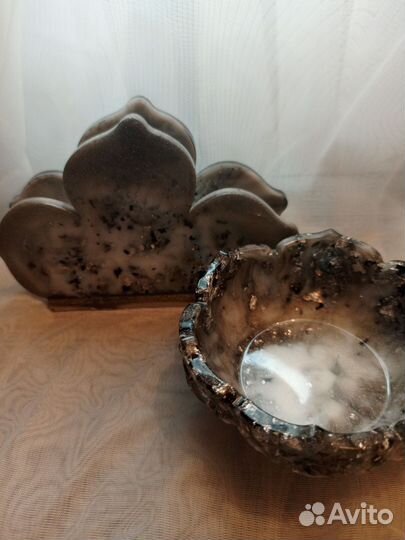 Салфетница и креманка-вазочка