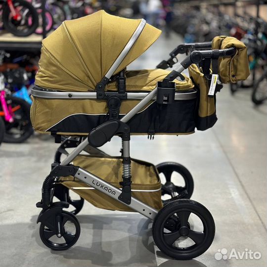 Коляска новинка Luxmom 558 2 в 1 и 3 в 1
