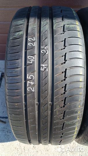 Continental ContiPremiumContact 6 275/40 R22