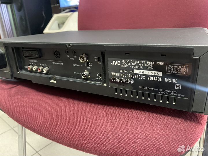 Видеомагнитофон jvc hr-d960e