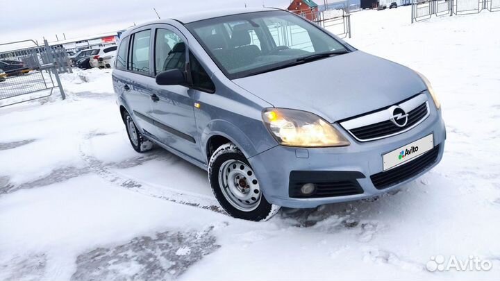 Opel Zafira 1.6 МТ, 2007, 160 000 км