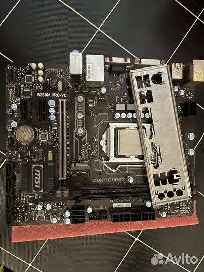 Материнская плата и процессор