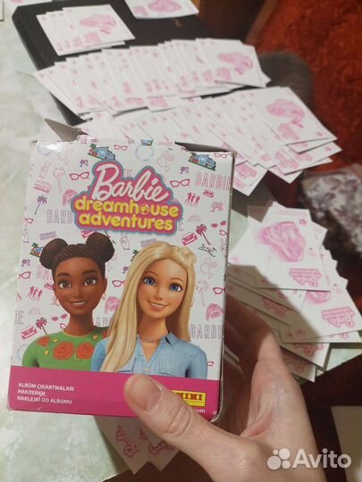 Наклейки панини Барби