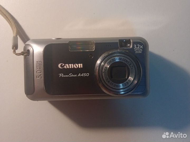 Компактный фотоаппарат canon