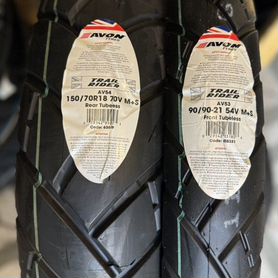 Avon Trailrider 90/90-21 + 150/70R18 новые