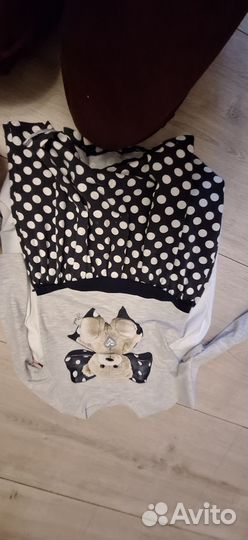 Большой пакет одежды для девочки от 110 до 116