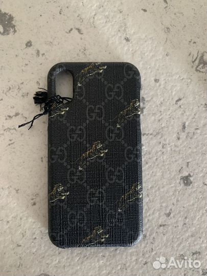 Чехол оригинальный Gucci на iPhone XS