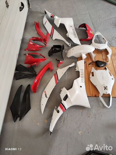 Оригинальный пластик Yamaha r6 06-07
