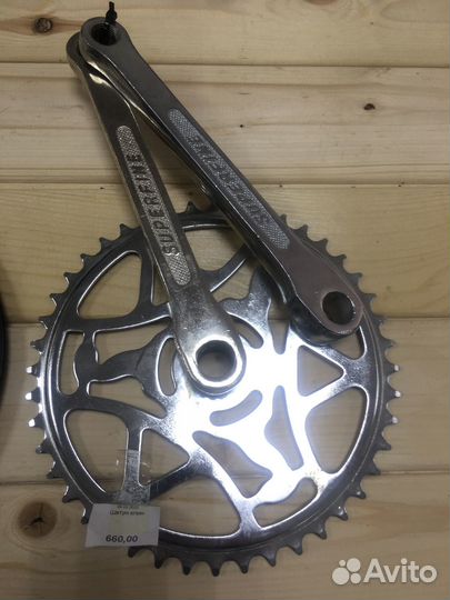 Шатун для велосипеда посадка клин/квадрат