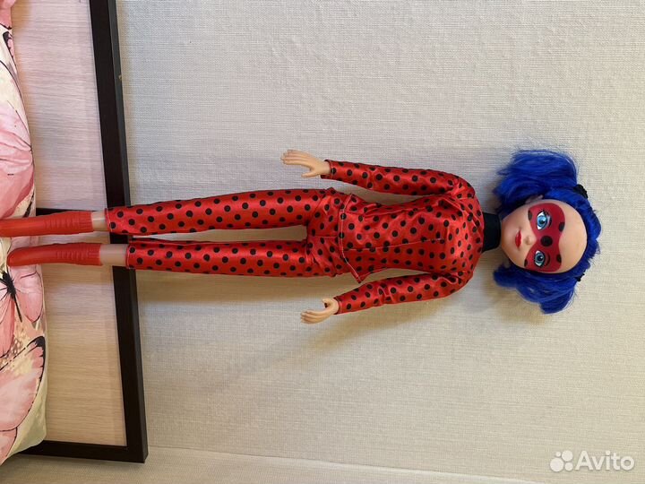 Большая кукла 75 см Леди Баг в отличном состоянии