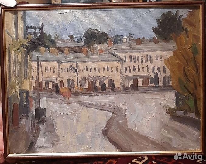 Картины с видами Москвы 1970х