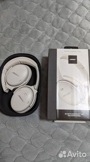Наушники Bose quietcomfort 45 белые