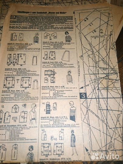 Выкройки и вязание из ретро журналов