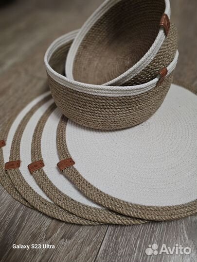 Набор корзин и салфетки