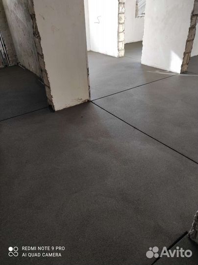 Полусухая стяжка пола