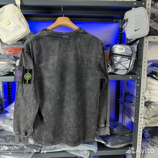 Stone island лонгслив