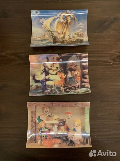 Открытки СССР 'мигалки'