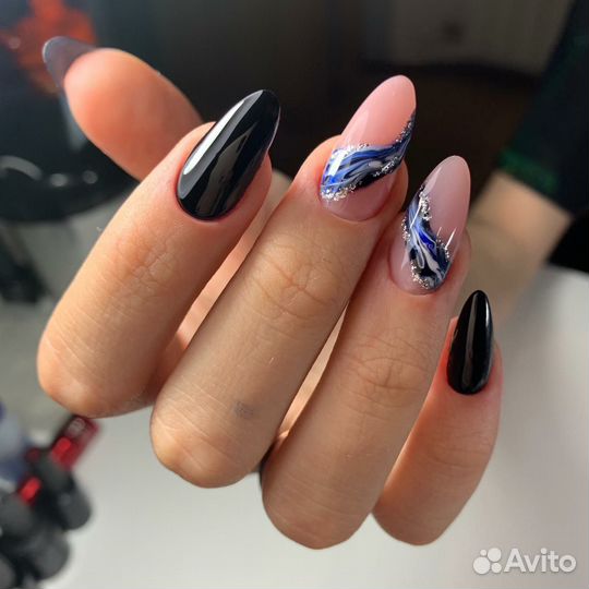 Наращивание ногтей на дому