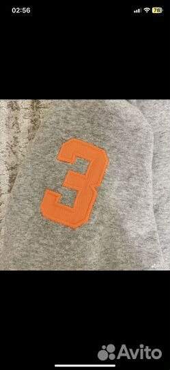 Зип худи Polo Ralf Louren серая оригинал