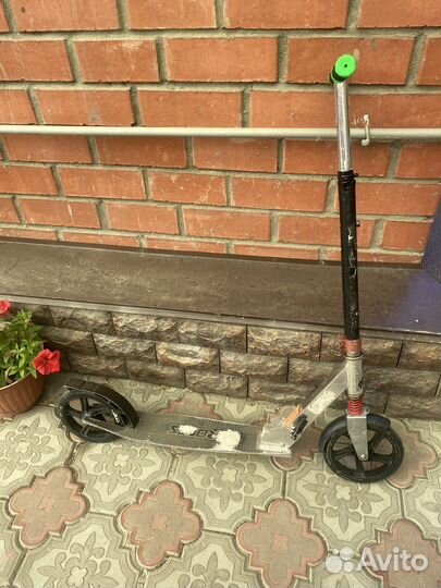 Самокат для подростка,с большими колесами