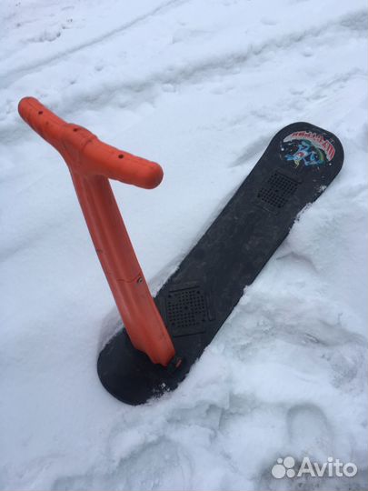 Снегокат,самокат по снегу