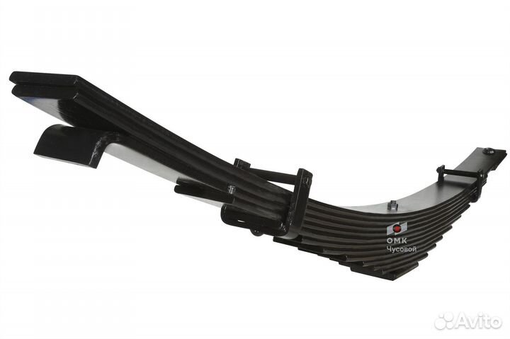 Рессора передняя 11-и л. без накладки урал-5557