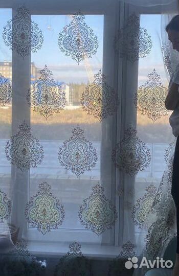 Шторы и тюль новые