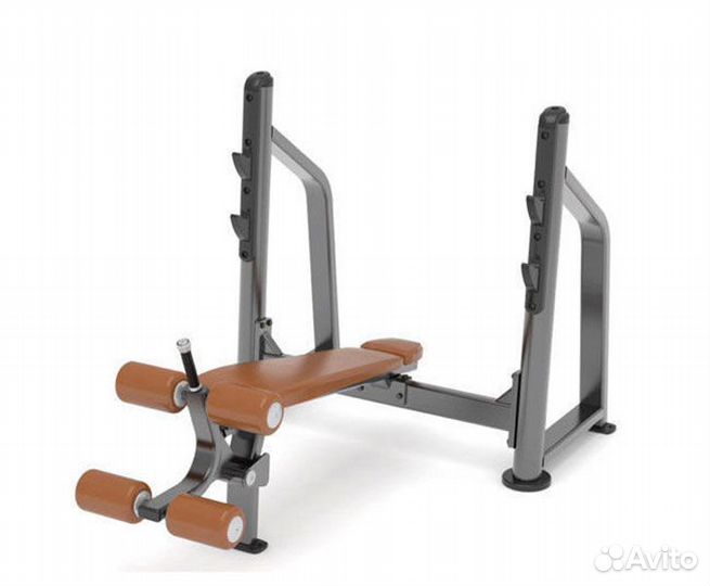 Силовой тренажер Anyfit Скамья для жима лежа под о