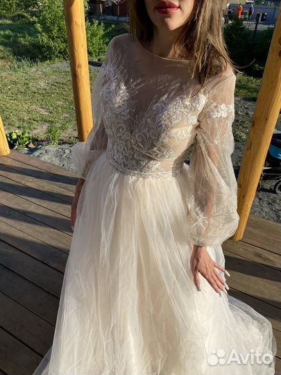 Свадебное платье, новое