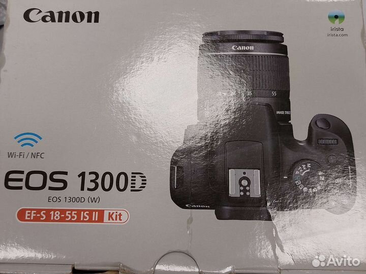 Фотоаппарат Canon EOS 1300D bady