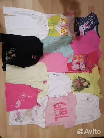 Детские вещи пакетом для девочки 100 120