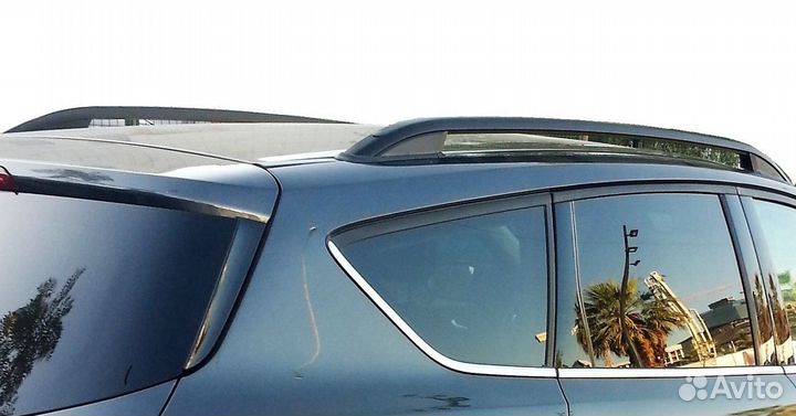 Рейлинги CAN Nissan Qashqai 2007-2013 черные