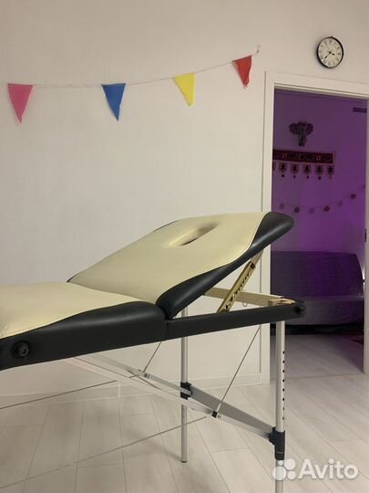 Массажный стол складной с регулировкой высоты