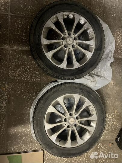 Диски r17 на mercedes бу