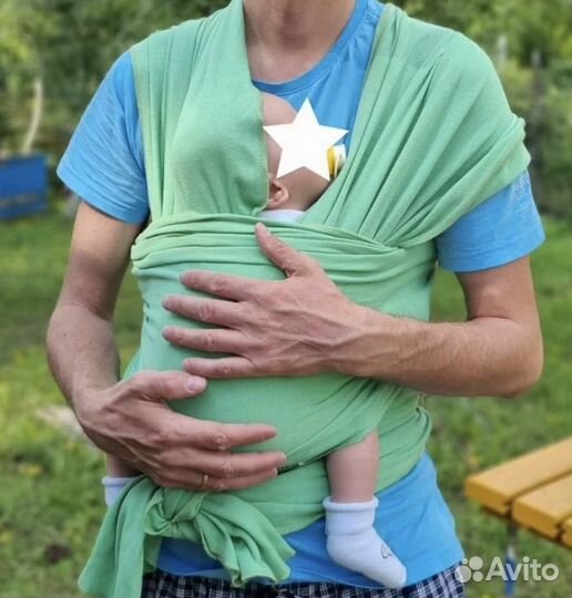 Слинг шарф трикотажный