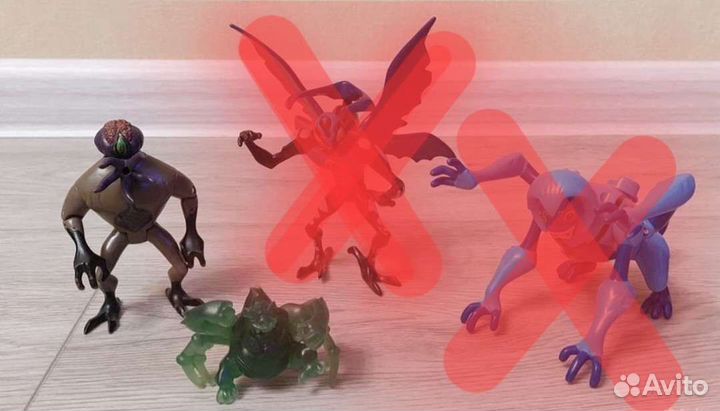 Фигурки BEN 10, Корпорация монстров