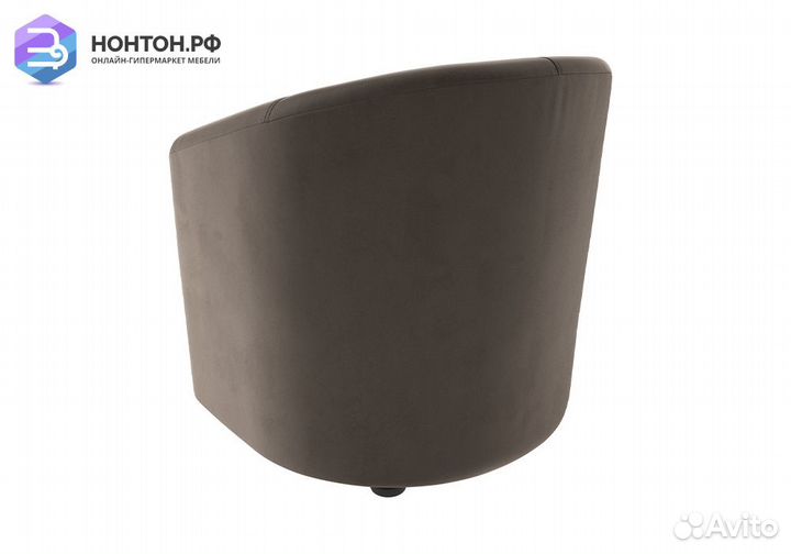 Кресло Норден велюр коричневый
