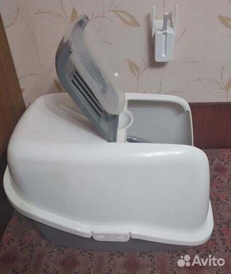 Туалет-домик для кошек