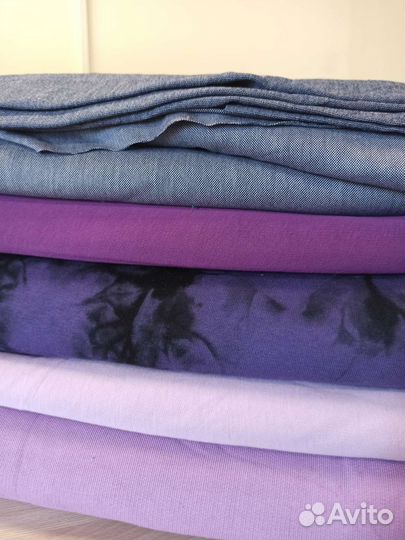 Ткани футер, кулирка, интерлок