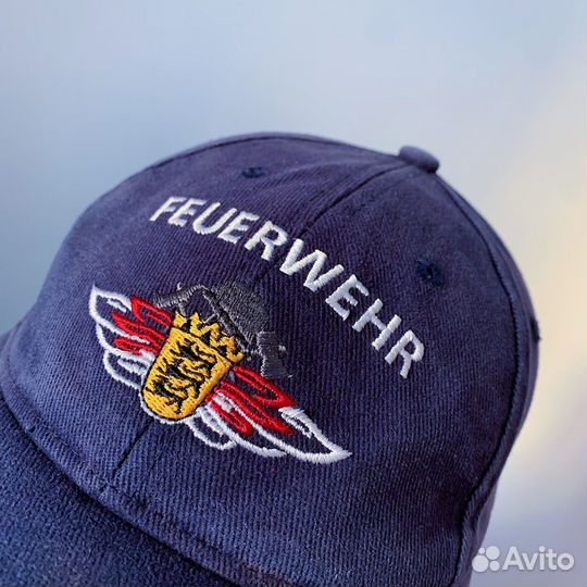 Бейсболка пожарного мчс feuerwehr