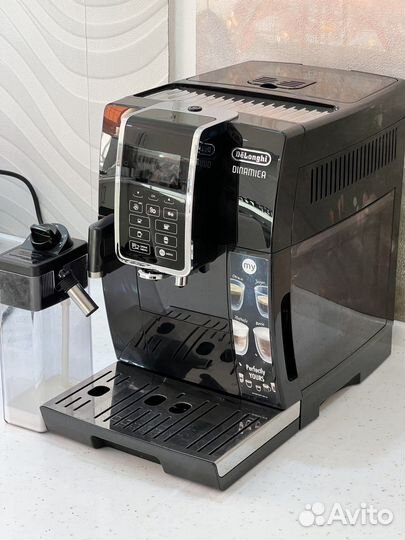 Кофемашина De'Longhi Dinamica ecam 350.55, черный