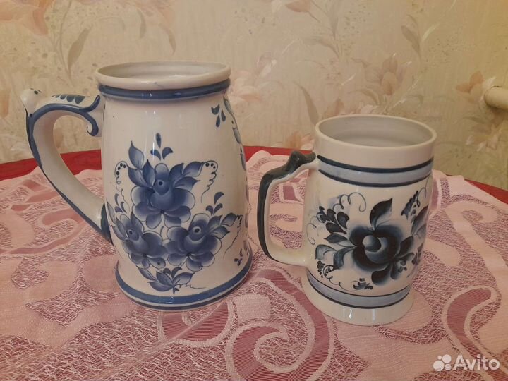 Кружки гжель